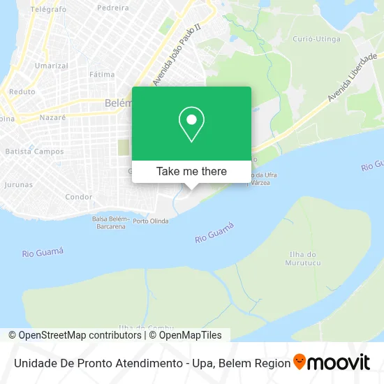 Unidade De Pronto Atendimento - Upa map