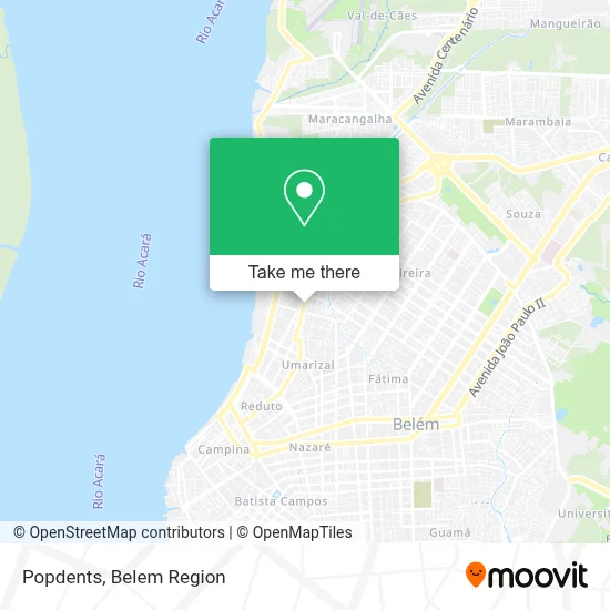 Popdents map