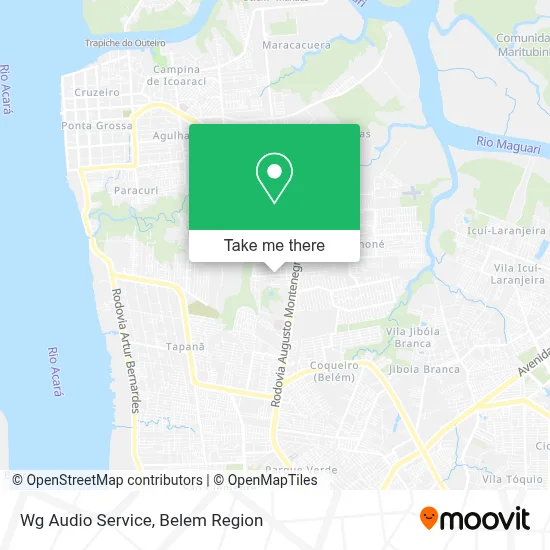 Wg Audio Service map
