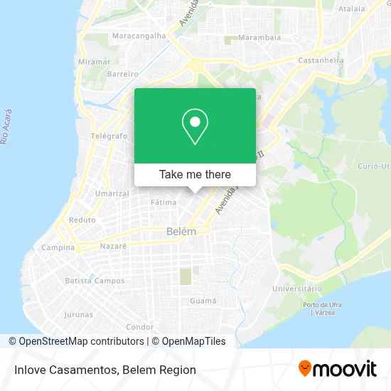 Inlove Casamentos map