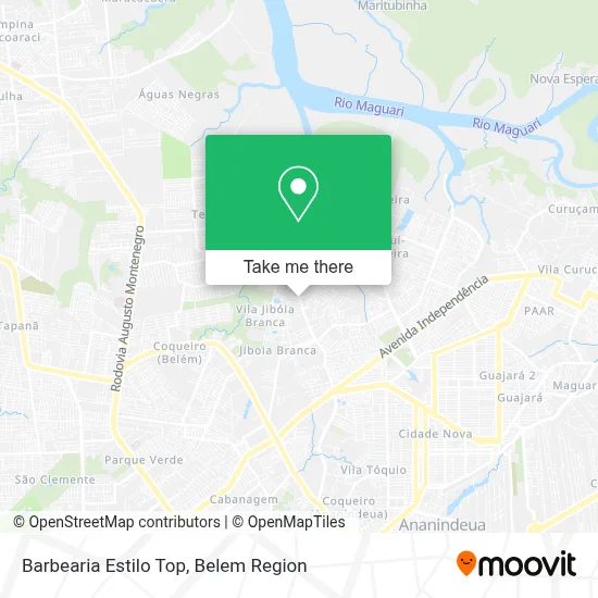 Barbearia Estilo Top map