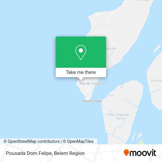 Pousada Dom Felipe map