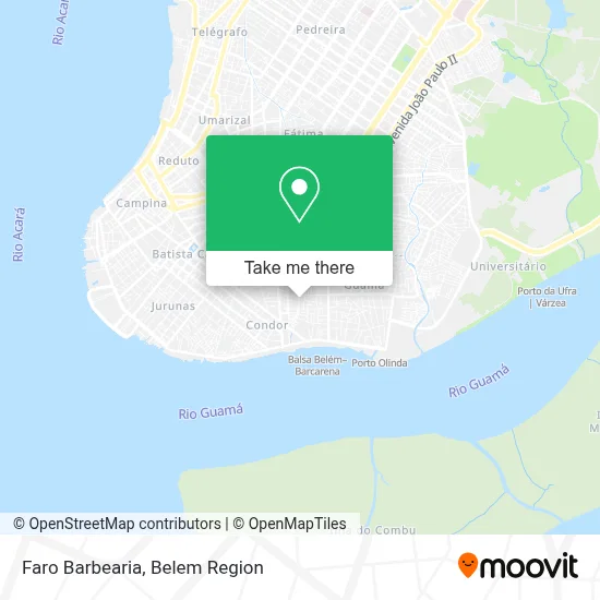 Faro Barbearia map