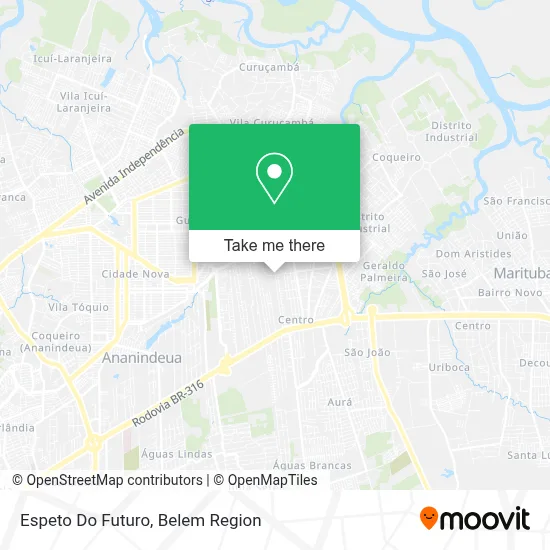 Espeto Do Futuro map