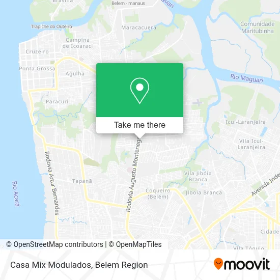 Casa Mix Modulados map