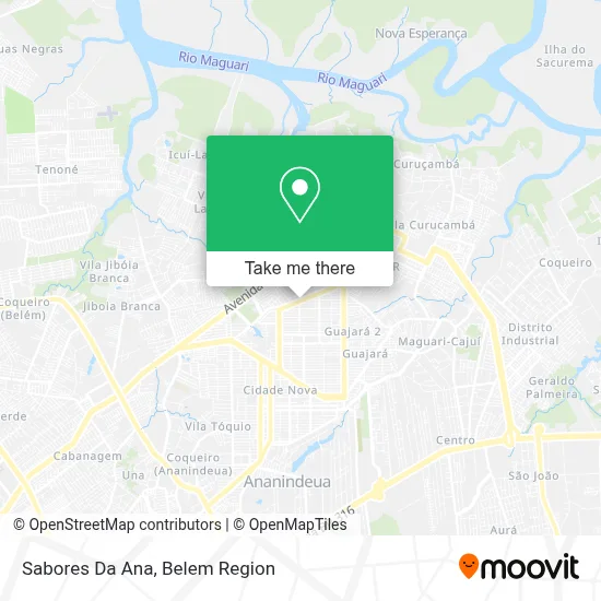 Sabores Da Ana map