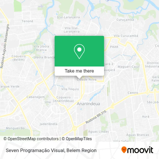Seven Programação Visual map