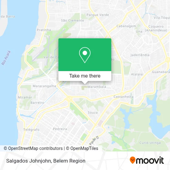 Salgados Johnjohn map