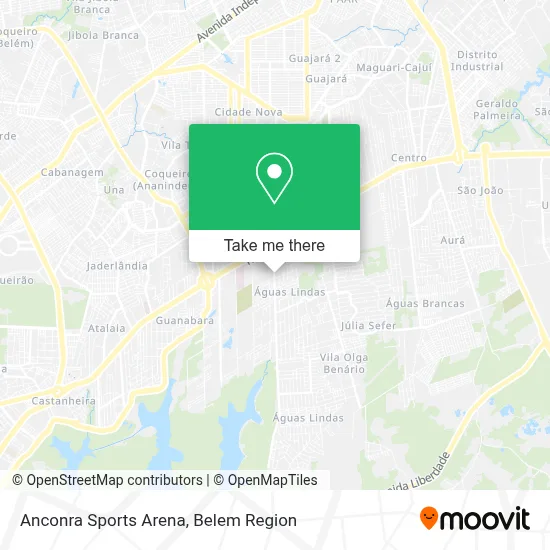 Anconra Sports Arena map