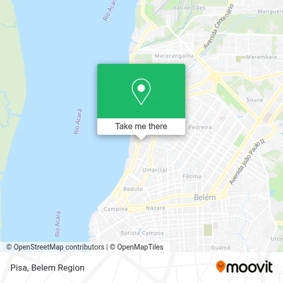 Pisa map