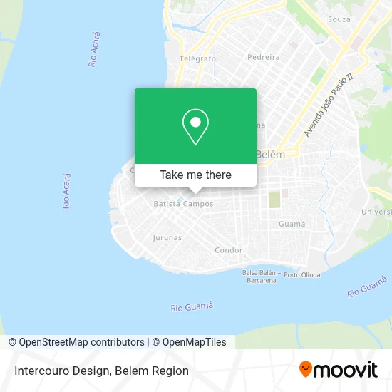 Intercouro Design map