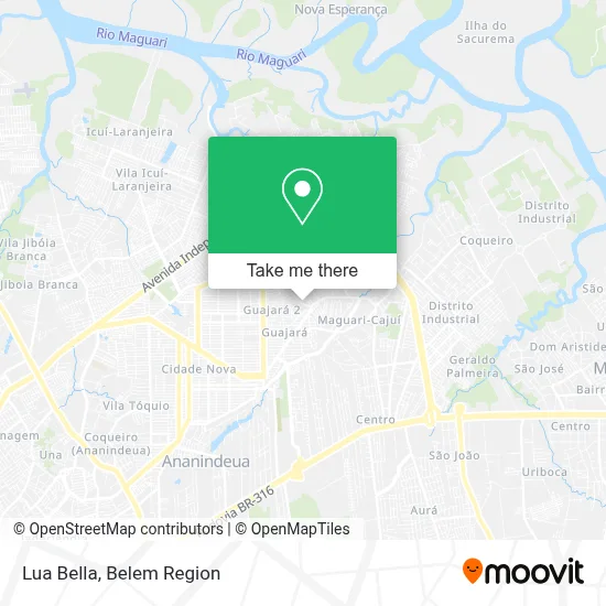 Lua Bella map