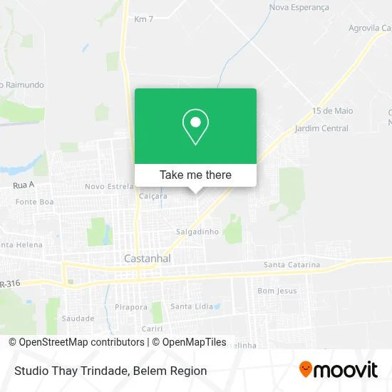 Studio Thay Trindade map