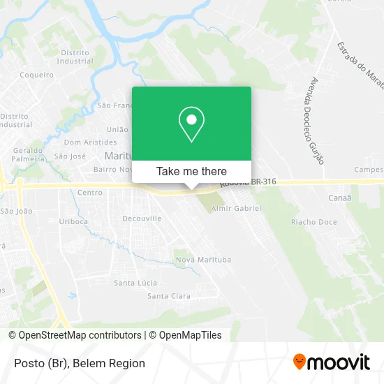 Posto (Br) map
