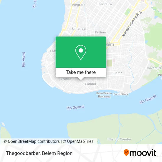 Thegoodbarber map