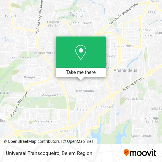 Universal Transcoqueiro map