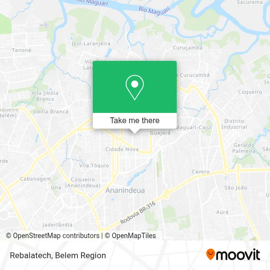 Rebalatech map