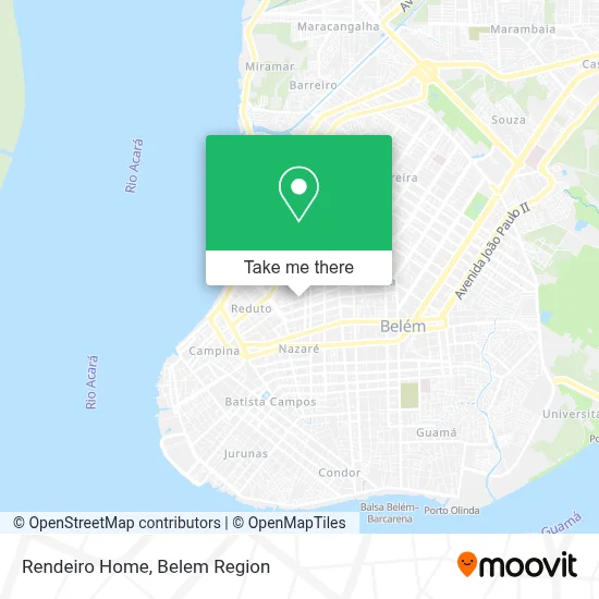Rendeiro Home map