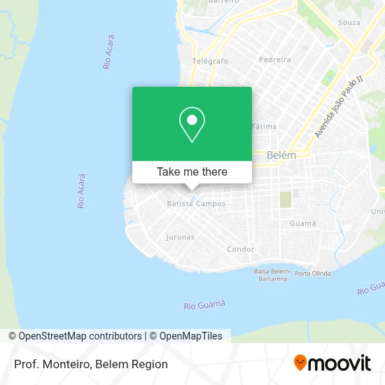 Prof. Monteiro map