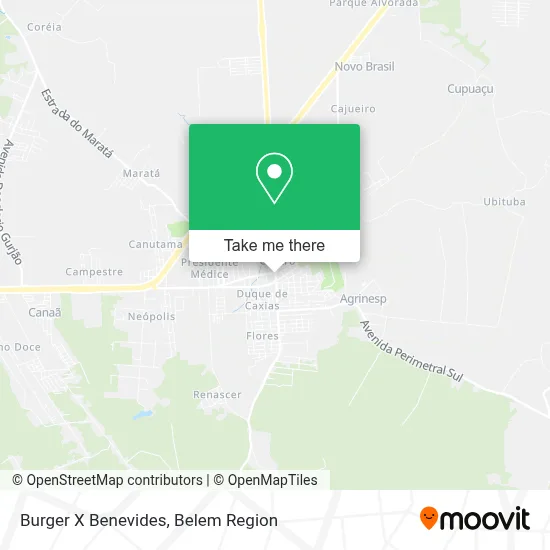 Burger X Benevides map