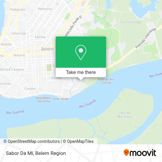Sabor Da Mi map