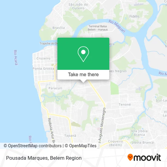 Pousada Marques map