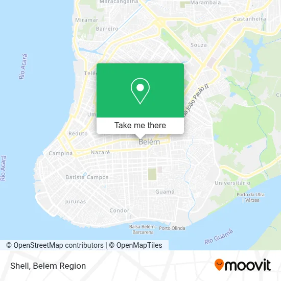 Shell map