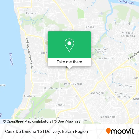 Casa Do Lanche 16 | Delivery map