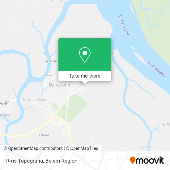 Rms Topografia map