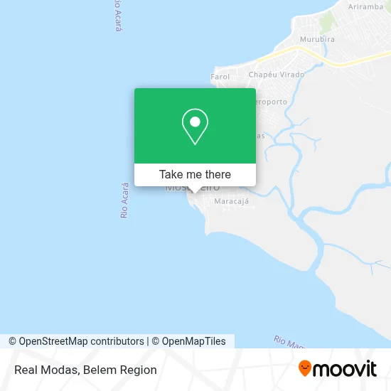 Real Modas map
