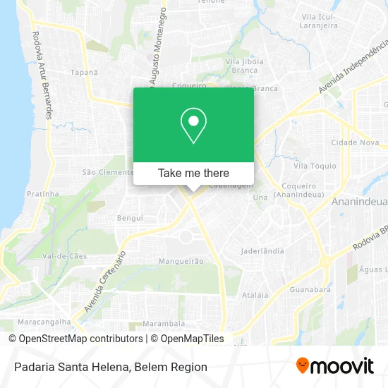 Padaria Santa Helena map