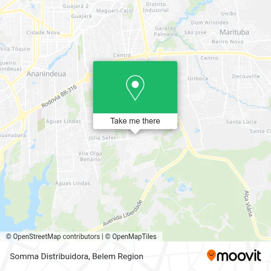 Somma Distribuidora map