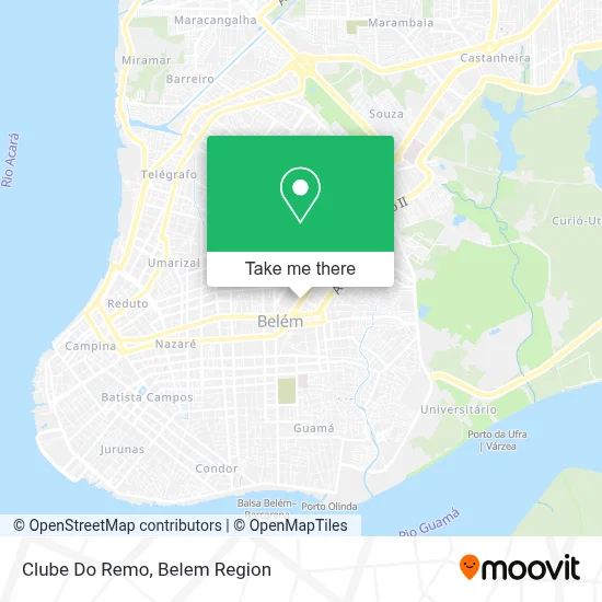 Clube Do Remo map