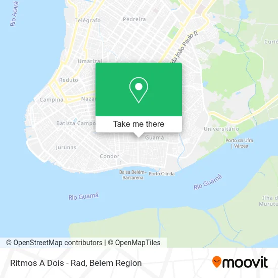 Ritmos A Dois - Rad map