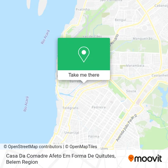 Casa Da Comadre Afeto Em Forma De Quitutes map