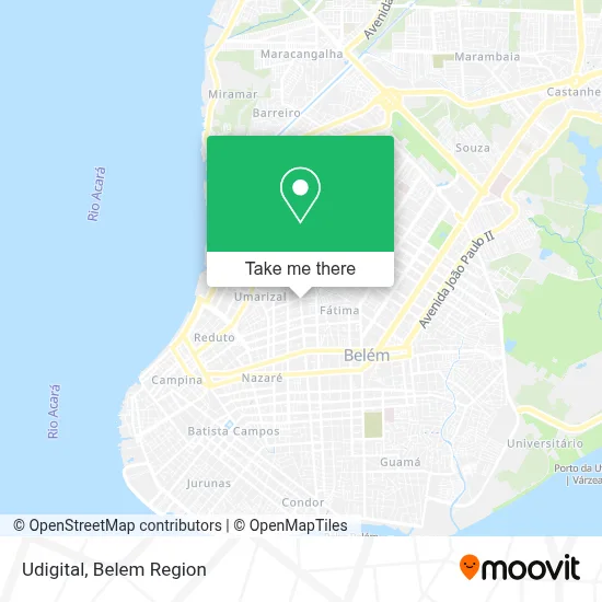 Udigital map