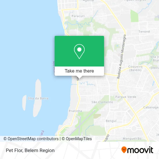 Pet Flor map