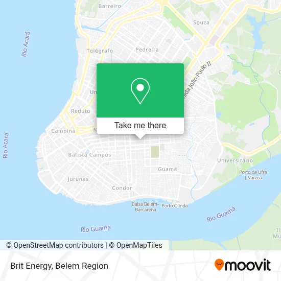 Brit Energy map