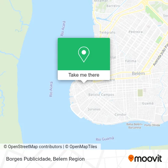 Borges Publicidade map