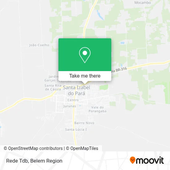 Rede Tdb map