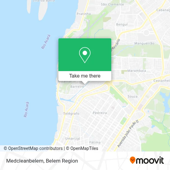 Medcleanbelem map