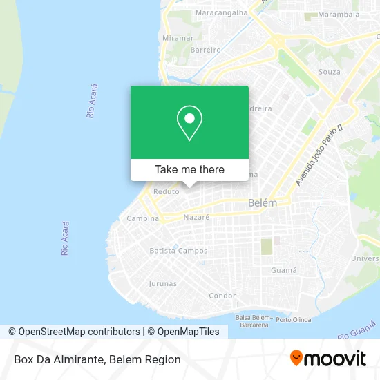 Box Da Almirante map