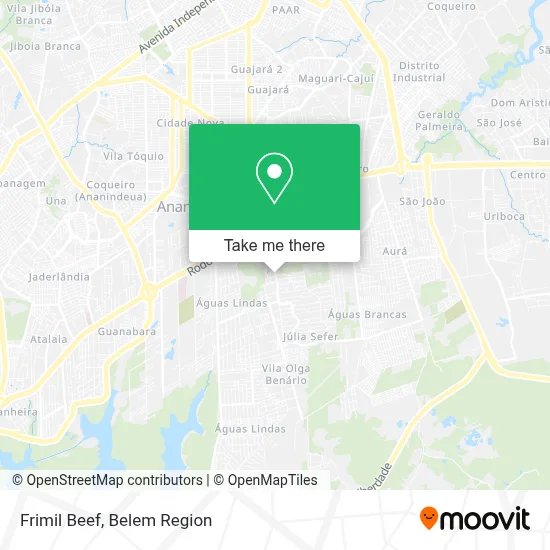 Frimil Beef map