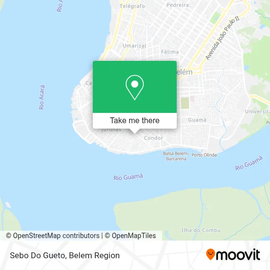 Sebo Do Gueto map