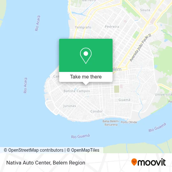 Nativa Auto Center map