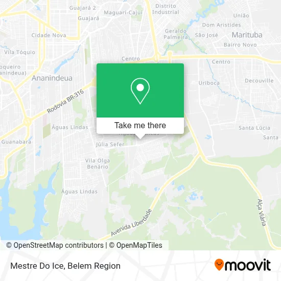 Mestre Do Ice map
