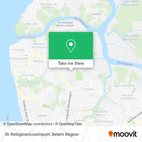 Rr Relógiosricosimport map