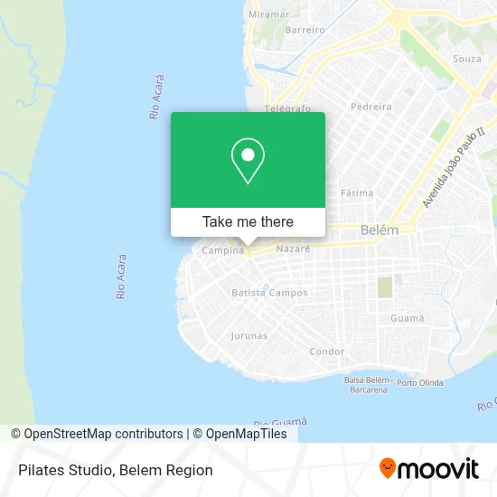 Studio Pilates map