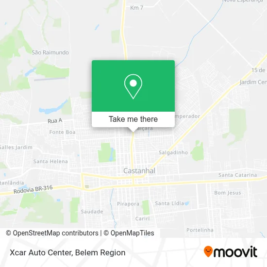 Xcar Auto Center map