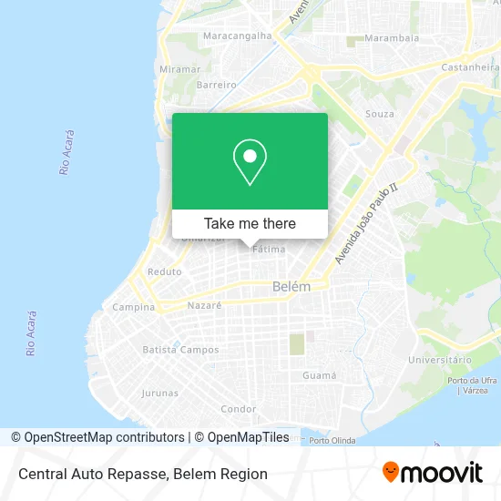 Central Auto Repasse map